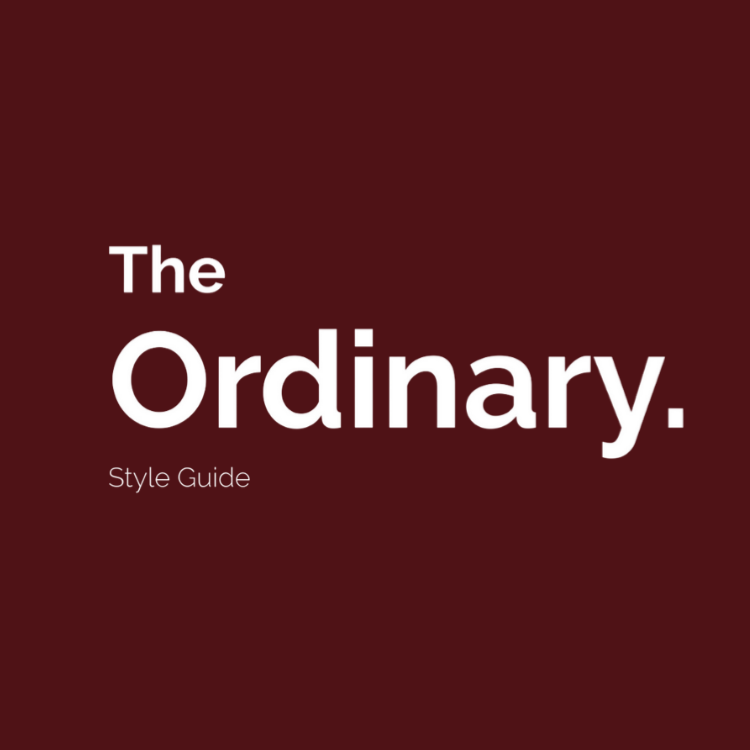 The ordinary
